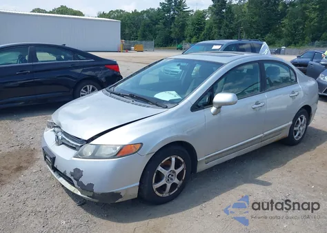 2007 Honda Civic Ex из США, поврежденный, VIN 1HGFA16817L045808